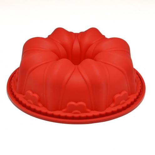 SC-009 Silicone Cake Mold/Silicone Fluted Mold Bunt Pan