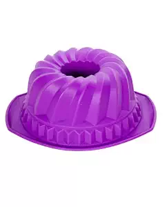 SC-010 Silicone Cake Mold/Elbee Silicone Flower Cake Bundt Pan